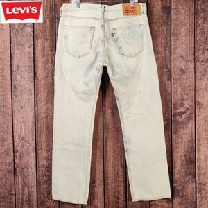 36x32 Vtg Acid Wash Straigt Fit 501 xx Premium Mens Jeans